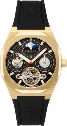 Earnshaw Drake Automatic Black Dial Mens Watch ES-8315-04