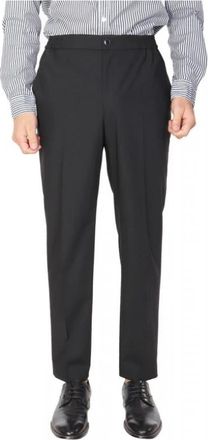 HUGO BOSS Tapered Chinos - Heren - Nette broeken - Blauw - 2XL - Katoen - Broeken