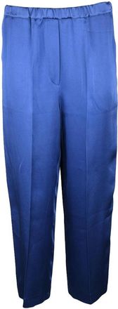 Liviana Conti Fluid Drape Trousers with Minimalist Design