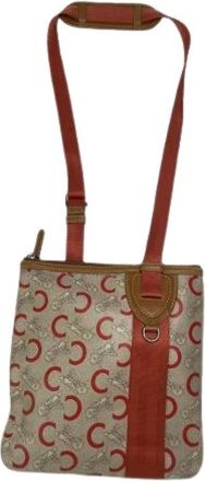 Celine Pre-owned Cross Body Bags, female, Orange, Size: ONE SIZE Pre-owned Vintage Cross Body Bag