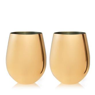 Viski Stemless Wine Glasses Set of 2 in Belmont at Nordstrom