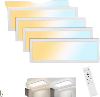 OEM L&aacute;mpara De Techo Led Regulable Con Mando A Distancia, Temperatura De Color Ajustable, 58 Cm, 21-30 W