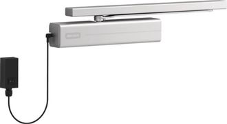 OEM Cierrapuertas Con Carril Gu&iacute;a Dc700g-fmb En 3-6 Blanco 9016 En 3-6