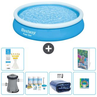 Bestway Piscina Bestway Fast Set Redonda - 366x76 Cm - 7-piezas S282