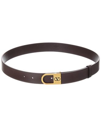 Valentino VLogo Signature Leather Belt