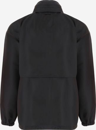 Saint Laurent Mens Nylon Jacket Ultramarine Blue Polyester