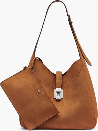 DKNY Daria Large Hobo in Saddle at Nordstrom