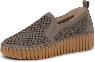Ilse Jacobsen Womens Tulip 4078 Platform Shoes In Wheat Mocca