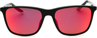 Nike Red Mirror Polarized Lens Sunglasses - Black