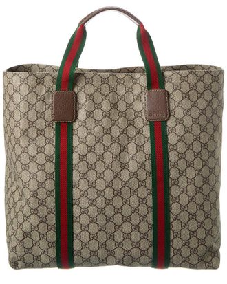 Gucci Tender Medium Gg Supreme Canvas Tote