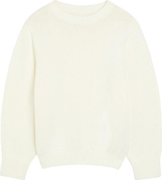Toteme Knitted Cotton-blend Jumper - White - 38 (UK10 / S)