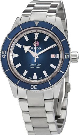 Rado Captain Cook Automatic Blue Dial Mens Watch R32105203