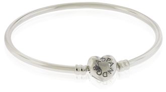 Pandora Moments Silver Bangle Bracelet