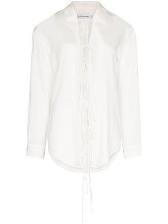 CHRISTOPHER ESBER Blouse met kant - Wit