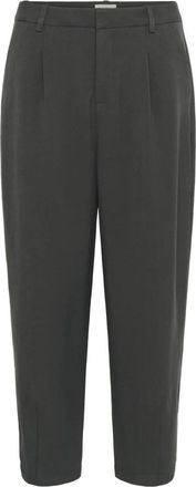 Kaffe KAmerle Pants Suiting Pants - Dames - Broeken - Zwart - S - Leer - Broeken