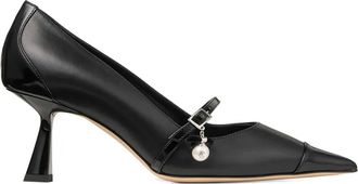 Jimmy Choo London 65 mm Aren pumps met puntige neus - Zwart