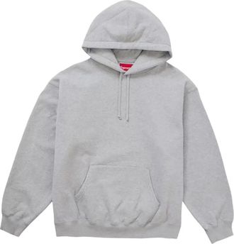 SUPREME drawstring hoodie - Grijs