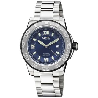 Gevril Group Seacloud Automatic Blue Dial Mens Watch 31209B