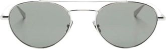Saint Laurent SL 97 Aviator Zonnebril - Heren - Accessoires - Grijs - Maat: ONE Size