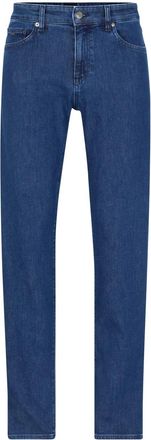 BOSS Jeans dritti a vita media - Blu