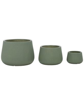 Safavieh Set Of 3 Sara Planter Pots