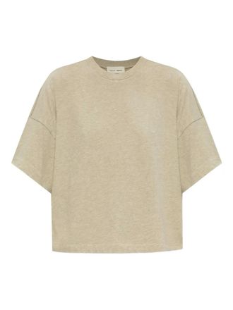 Fear of God short-sleeve T-shirt - women - Rayon/Cotton/Polyester - S - Neutrals