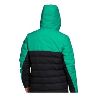adidas Soccer Stay Warm Windproof Hooded Down Jacket Black Green GR4268