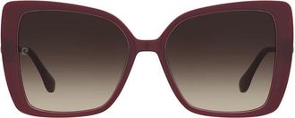 Pierre Cardin P.C. 8553/S LHF/HA Womens Sunglasses Burgundy Size 56