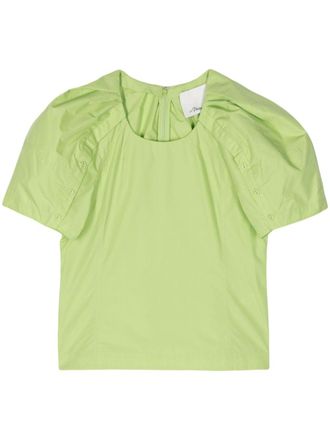 3.1 Phillip Lim Top met pofmouwen - KI310 KIWI