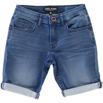 Cars Jeans Shorts CARS JEANS Kids SEATLE Short, M&auml;dchen, Gr. 14 (164), N-Gr, blau (stone used), Web, Obermaterial: 86% Baumwolle, 13% Polyester, 1% Elasthan, Abr