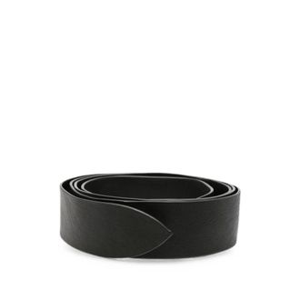 Cortana Jin 4 Leren Riem - unisex - Accessoires - Zwart - Maat: L Leer