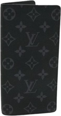 Louis Vuitton Pre-owned Canvas Portemonnee - Dames - Vintage Accessoires - Zwart - ONE Size - Vintage