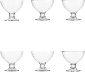 10 Strawberry Street Set Of 6 Mughetto Sundae Dishes