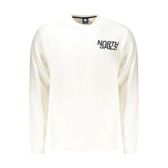 North Sails White Cotton Mens Mens Sweatshirt