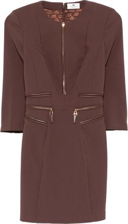 Elisabetta Franchi Zip-detail Dress