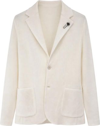Lardini Truien - Heren - Blazers - Wit - XL - Jassen