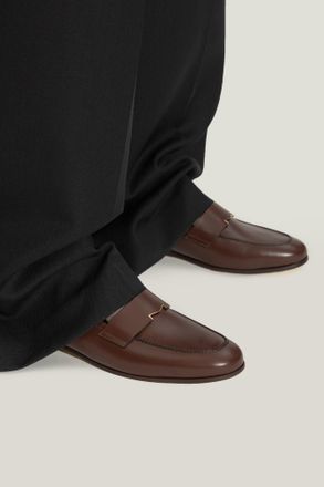 Max Mara Regentmoc Loafers, Womens, Brown