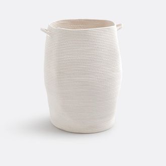 La Redoute Interieurs Katoenen linnenmand H65 cm Kesia