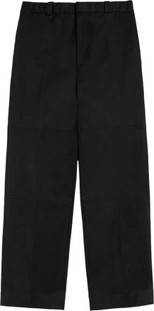 Jil Sander Pantaloni in cotone - Nero