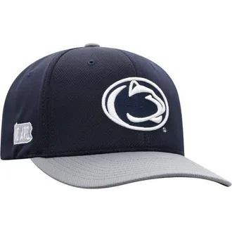 Top of the World Mens Top of the World Navy/Gray Penn State Nittany Lions Two-Tone Reflex Hybrid Tech Flex Hat at Nordstrom, Size Medium/large