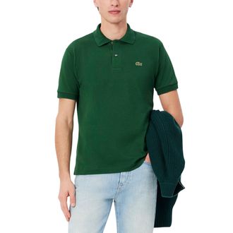 Lacoste Mens Sports Polo Shirt Green L