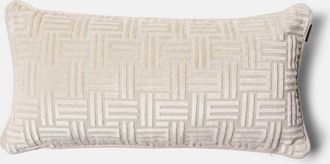 Etro Flag monogram corduroy cushion