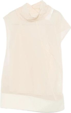 Sportmax Spsgrado 528 Blouse - Dames - Blouses - Beige - XS - Overhemden