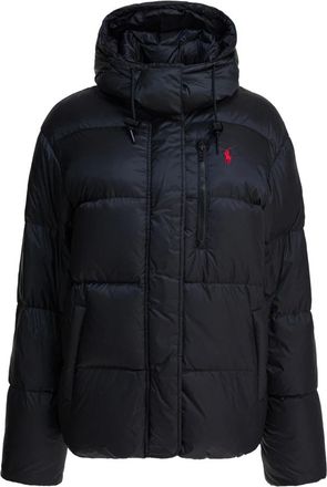 Polo Ralph Lauren Down Jacket - Dames - Gewatteerde jassen - Blauw - S - Leer - Jassen