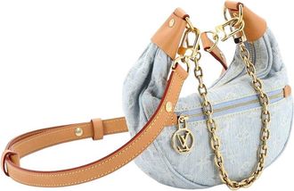 Louis Vuitton Blue Monogram Denim Loop (Authentic Pre-Loved)
