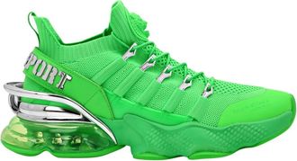 Plein Sport Tiger Attack Gen. X.04 - unisex - Hardloopschoenen - Groen - 37 EU - Polyester - Fitness