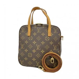 Louis Vuitton Pre-owned Handbags, female, Brown, Size: ONE SIZE Pre-owned Spontini Handbag