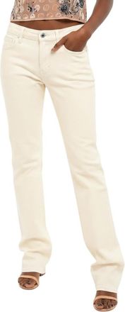 Diesel Off White Slim High Rise Jeans