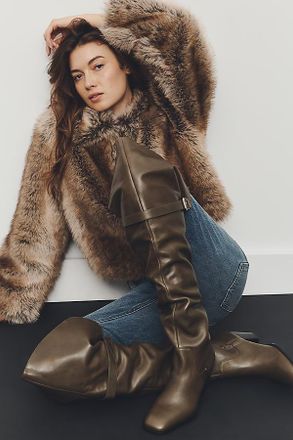 Bronx Jov-II Burnish Over-The-Knee Boots