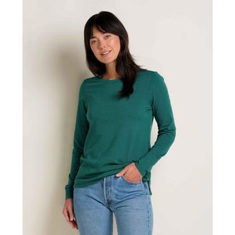 Toad & Co Womens Primo Long Sleeve Crew in Jasper at Nordstrom, Size X-Large